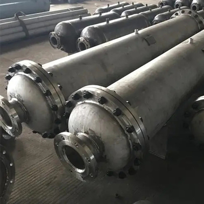 Bộ trao đổi nhiệt dạng cuộn và vỏ 1,6Mpa 120C, Bộ làm mát dạng ống và vỏ 20 thanh