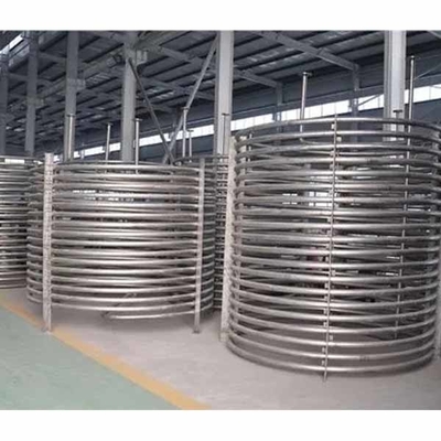 Bộ trao đổi nhiệt cuộn ống 2.1mpa Thép không gỉ 1.6mpa để làm lạnh