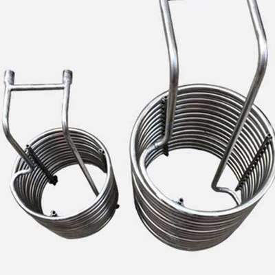 Bộ trao đổi nhiệt cuộn dây thép không gỉ 200 độ 0,4mpa 0,5mpa