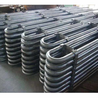 Bộ trao đổi nhiệt ống cuộn SS304 50kw chống ăn mòn có vây