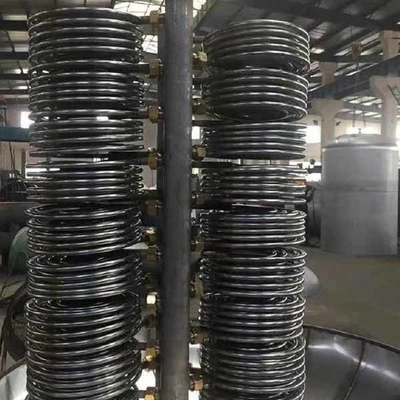 Bộ trao đổi nhiệt cuộn dây bằng thép đồng 200v 1.6MPa
