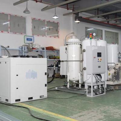 VPSA Oxygen Generator with 160Nm3/hr Nitrogen Output 15000Liters Liquid Oxygen Tank and Carbon Steel Outer Vessel